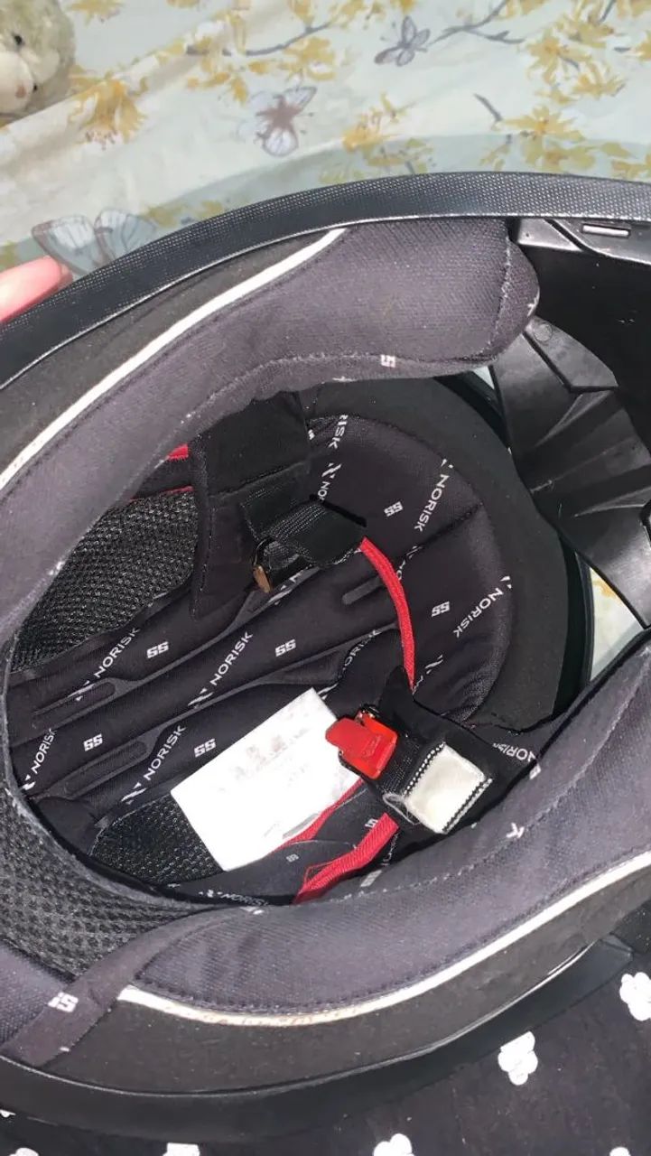 Capacete norisk com óculos n"60 - Foto 3