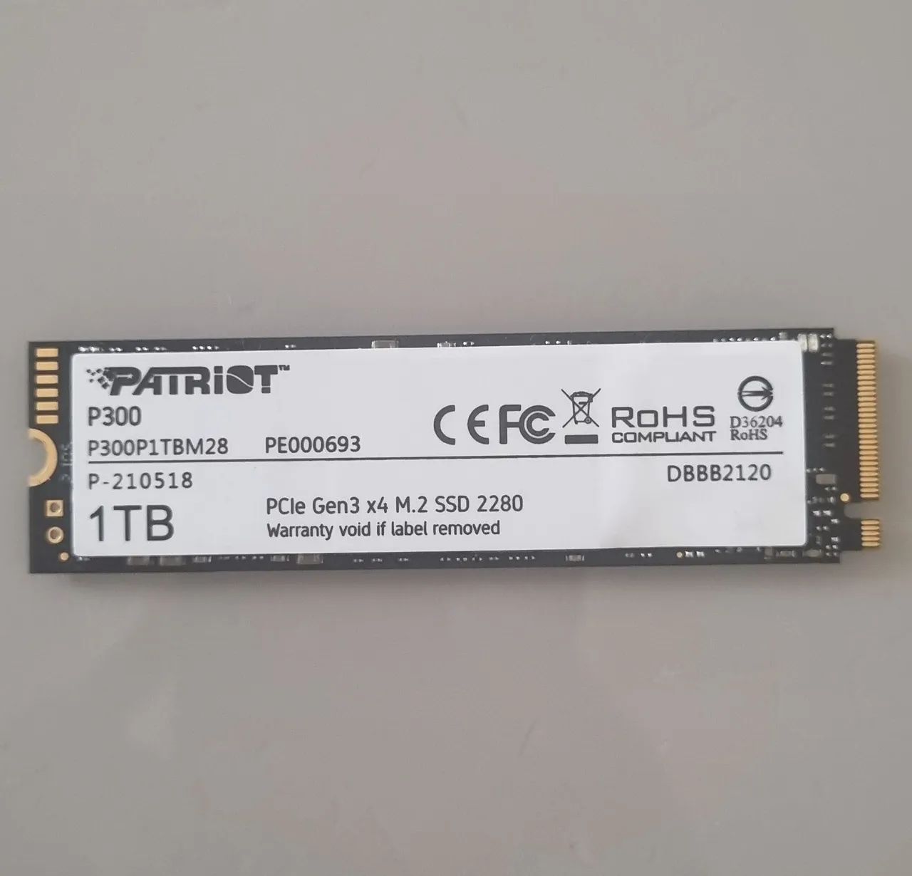 SSD PATRIOT P300 1TB