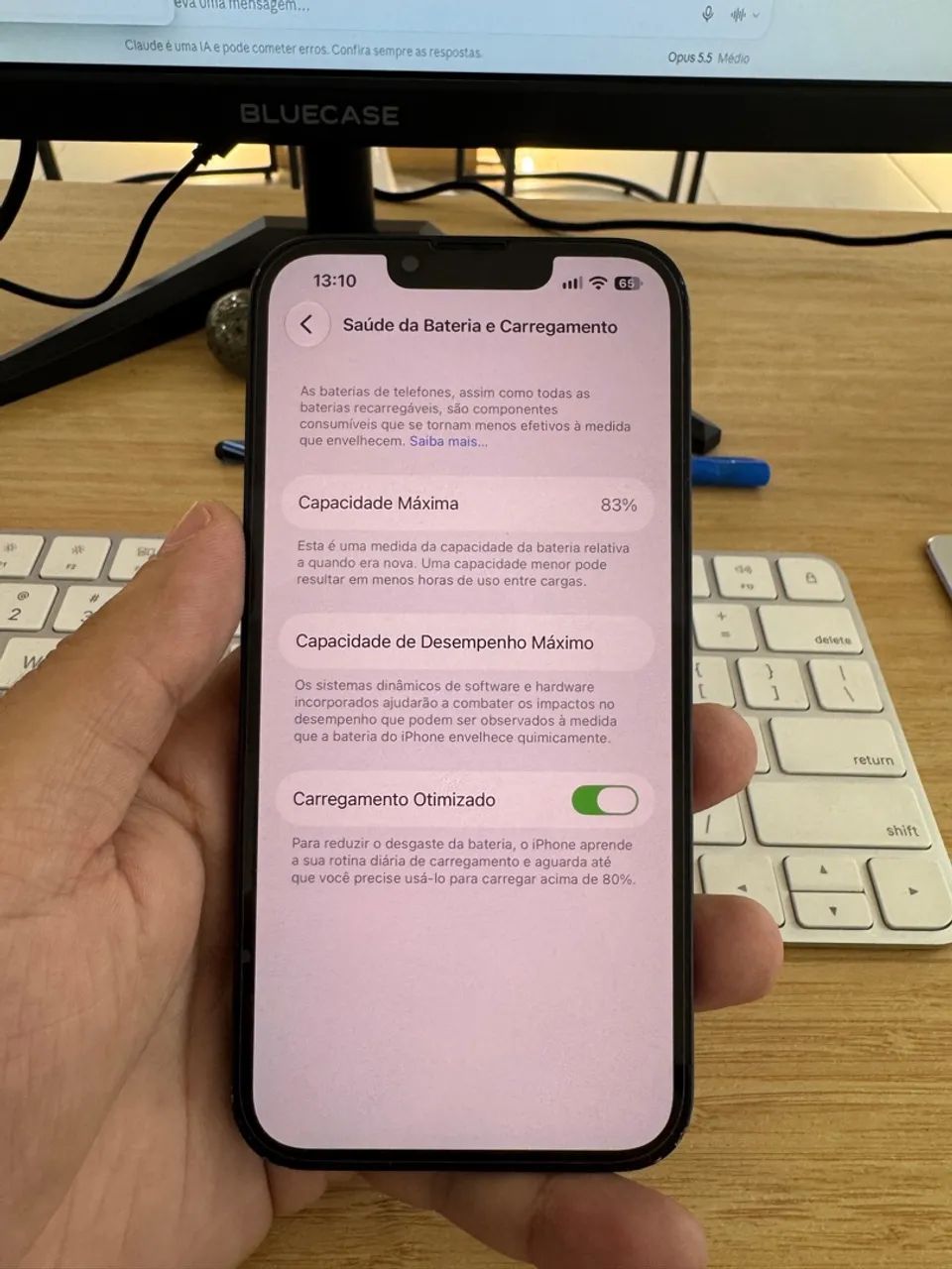 iPhone 13 Preto 128gb todo original  - Foto 4