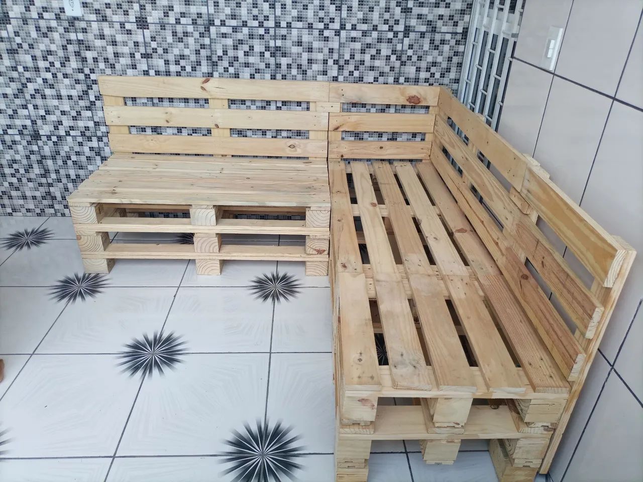 Sofá de pallet 