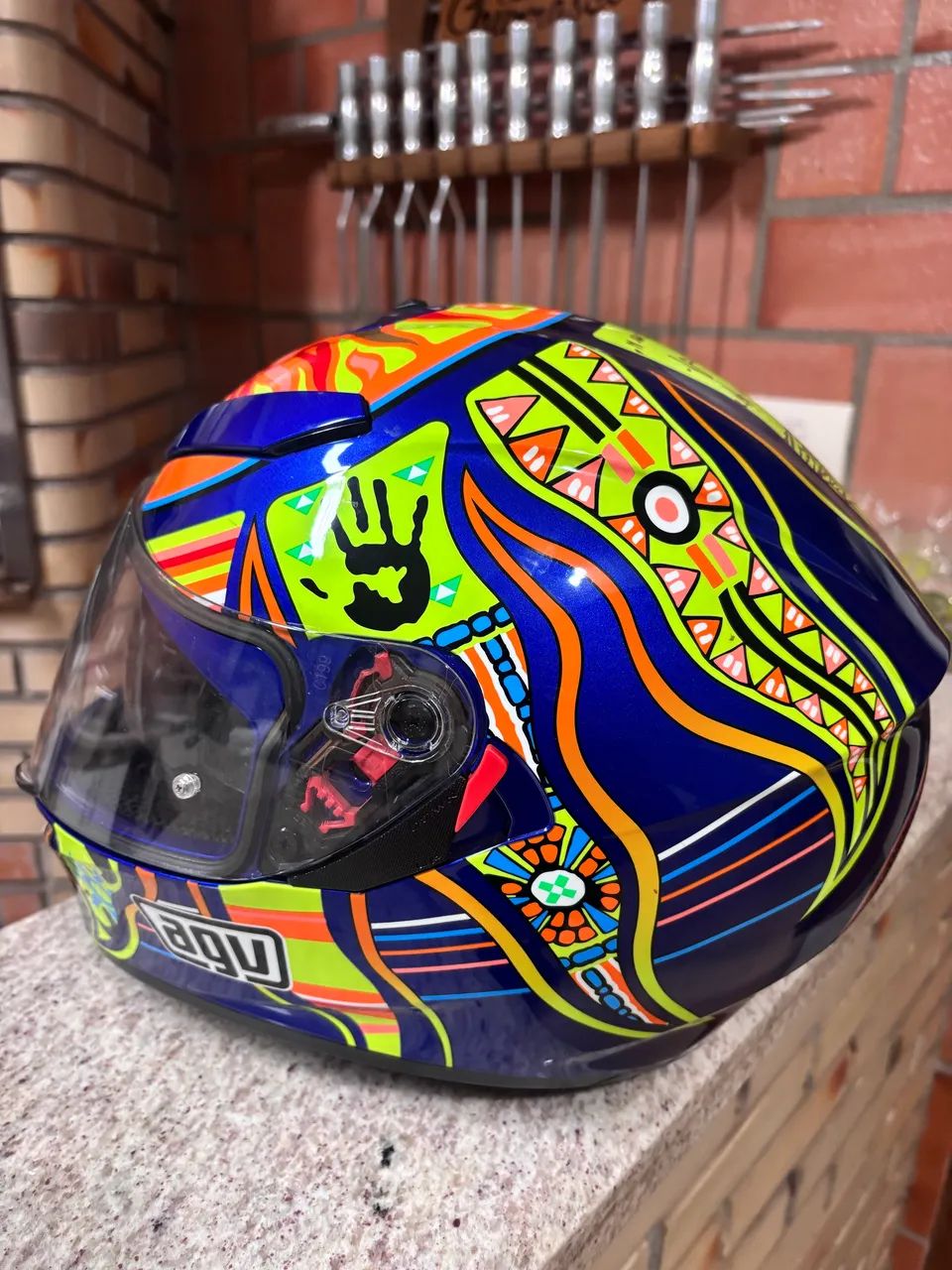 Capacete AGV K3 five continents - Foto 2