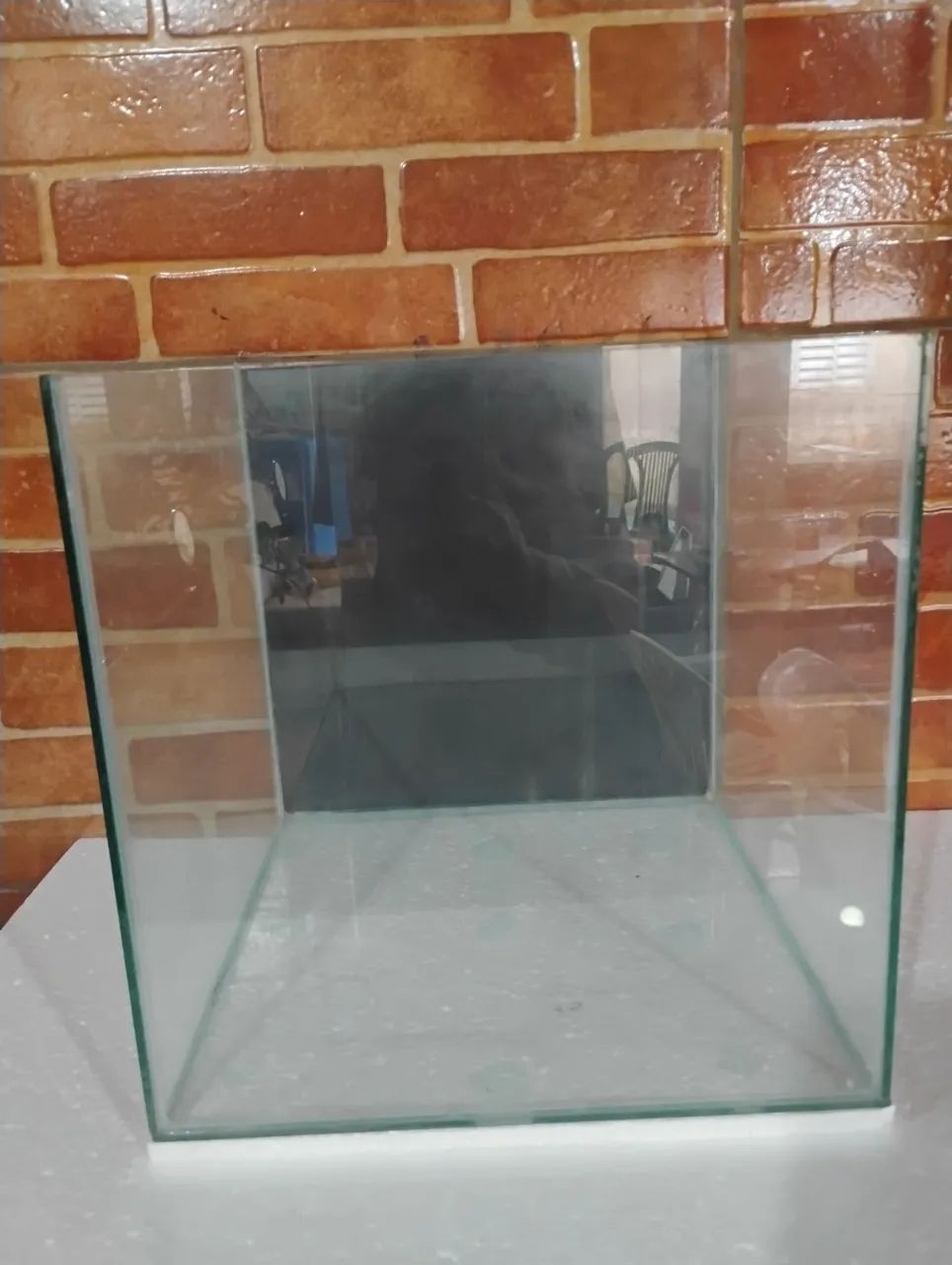 Aquário cubo novo 30x30x30 