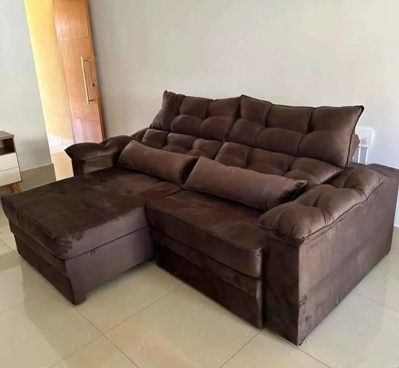 Promoção sofá retrátil e reclinável PAGAMENTO NA ENTREGA  - Foto 3