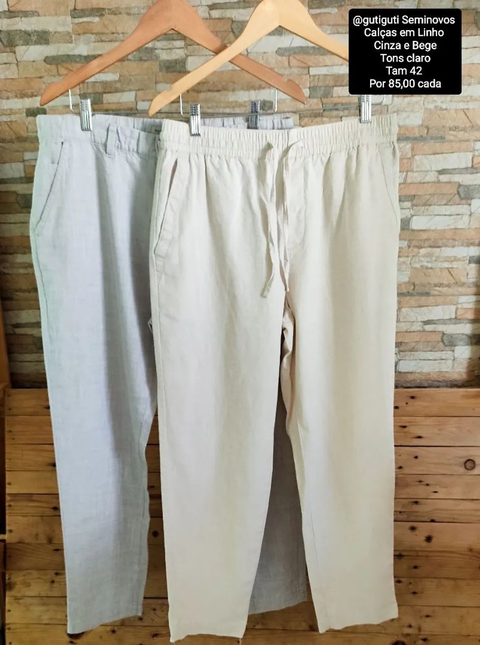 Calça Jeans e Linho 02 Por - Foto 5