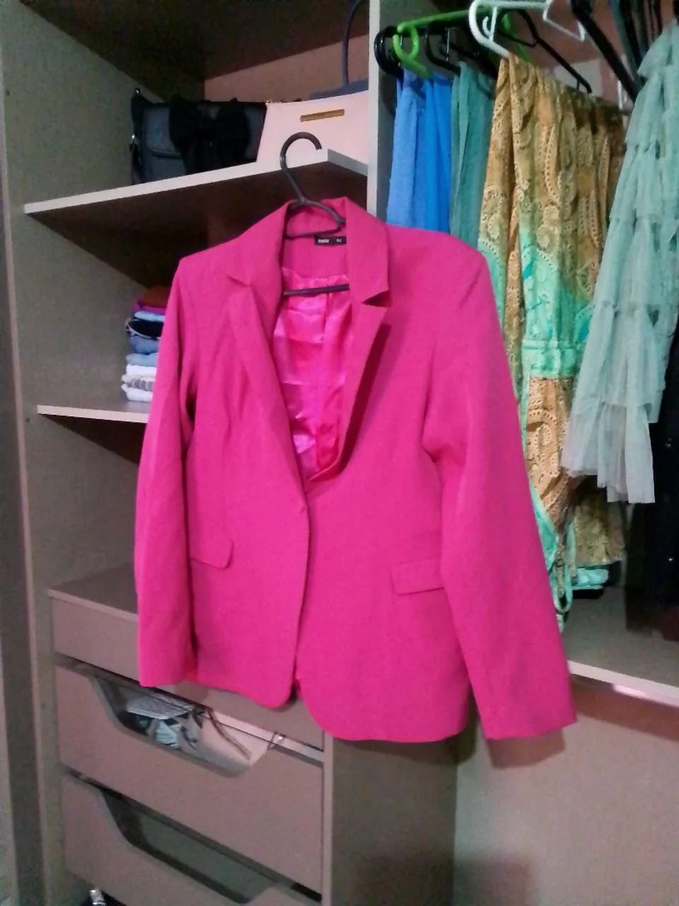 Blazer rosa pink tamanho 40 - Foto 2