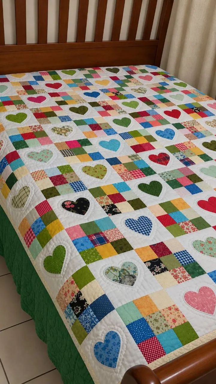 Colcha de Patchwork King size - Foto 2