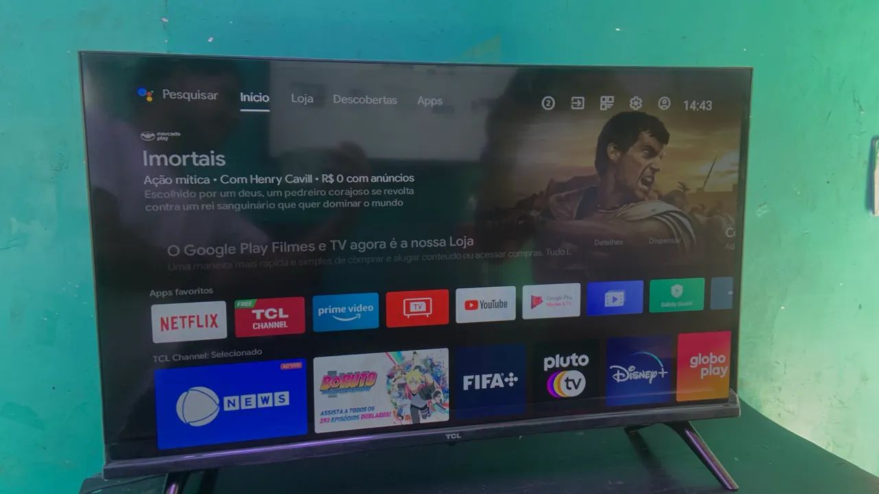 TV SMART TCL 32? POLEGADAS SEMI NOVA  - Foto 5