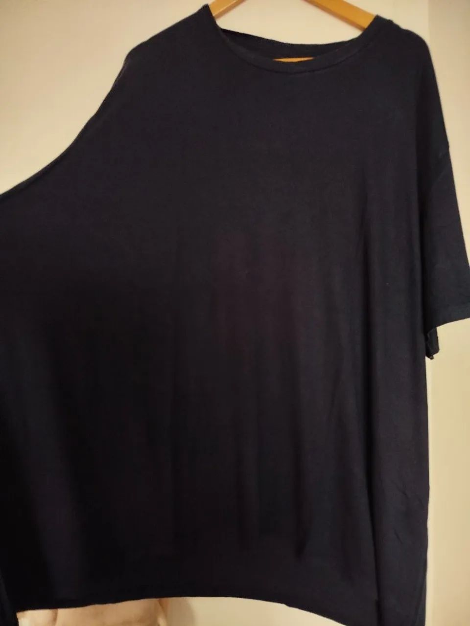 Blusa plus size azul marinho G5 - Foto 3