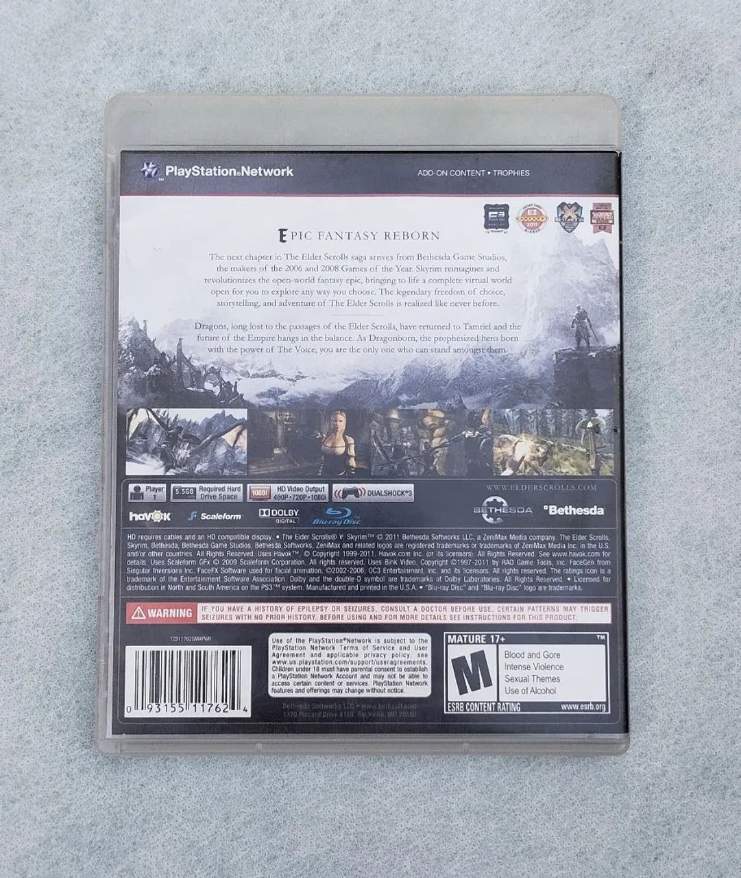 The Elder Scrolls V Skyrim Premium Edition Playstation 3  - Foto 2