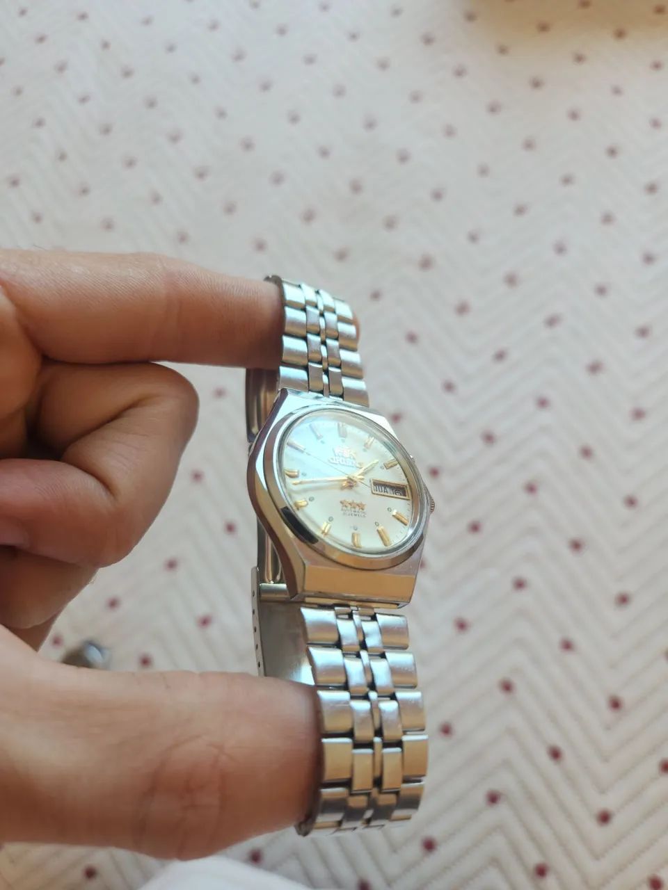 Relógio orient 3 estrelas automático vintage - Foto 3