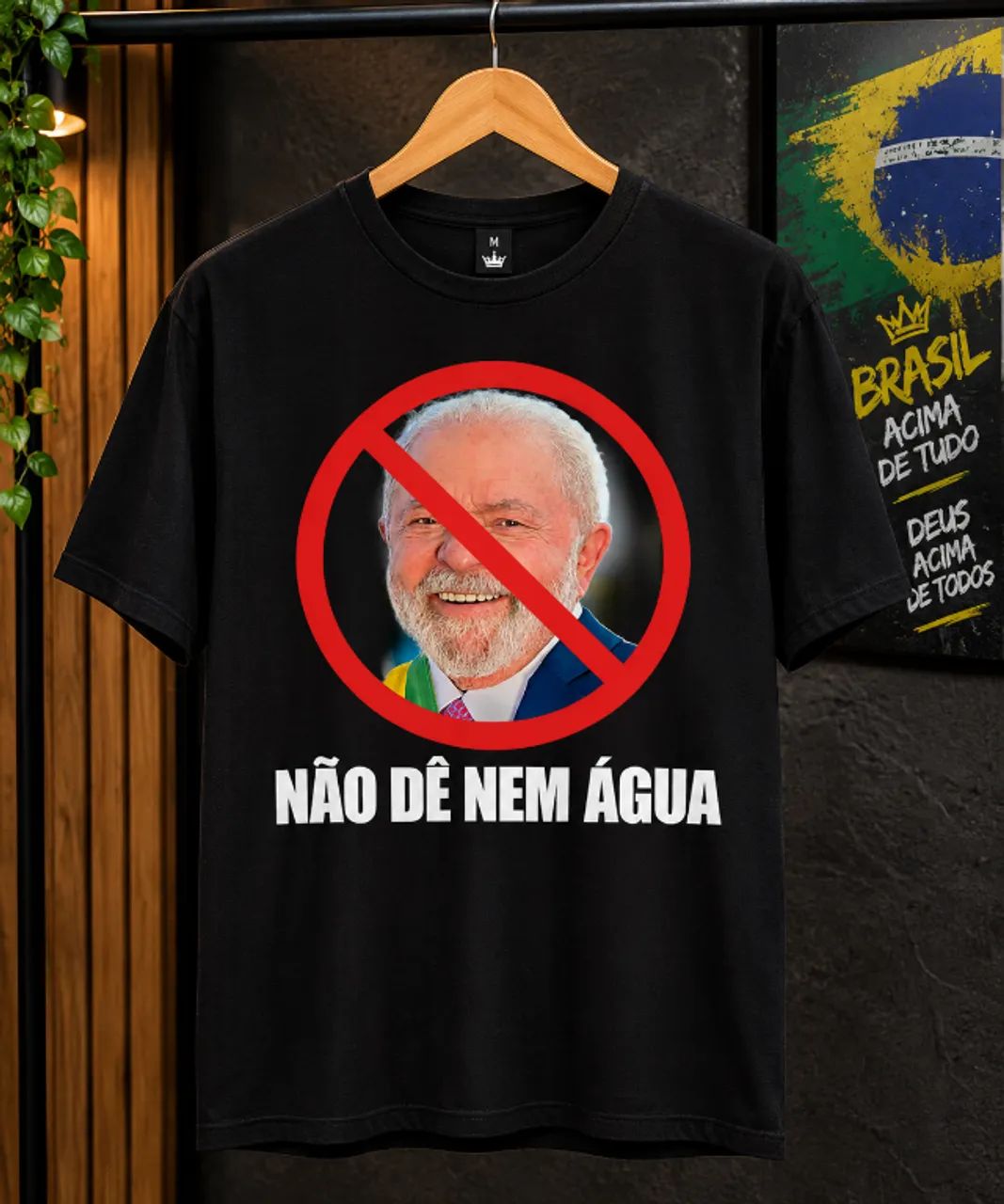 BLUSA BOLSONARO  - ALGODÃO  - Foto 2