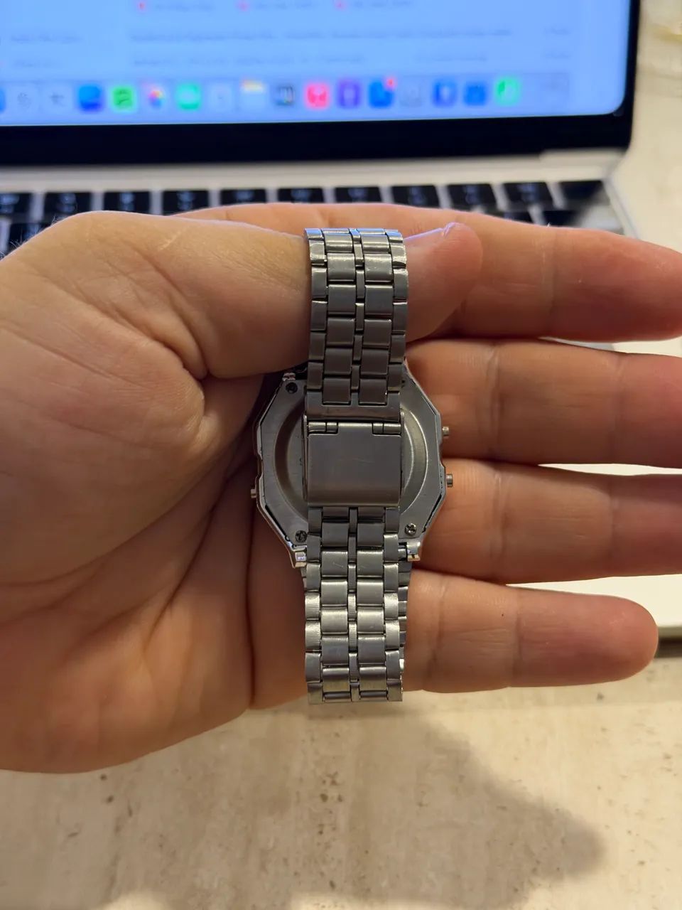 Relógio Digital WR a prova D?água - Foto 2