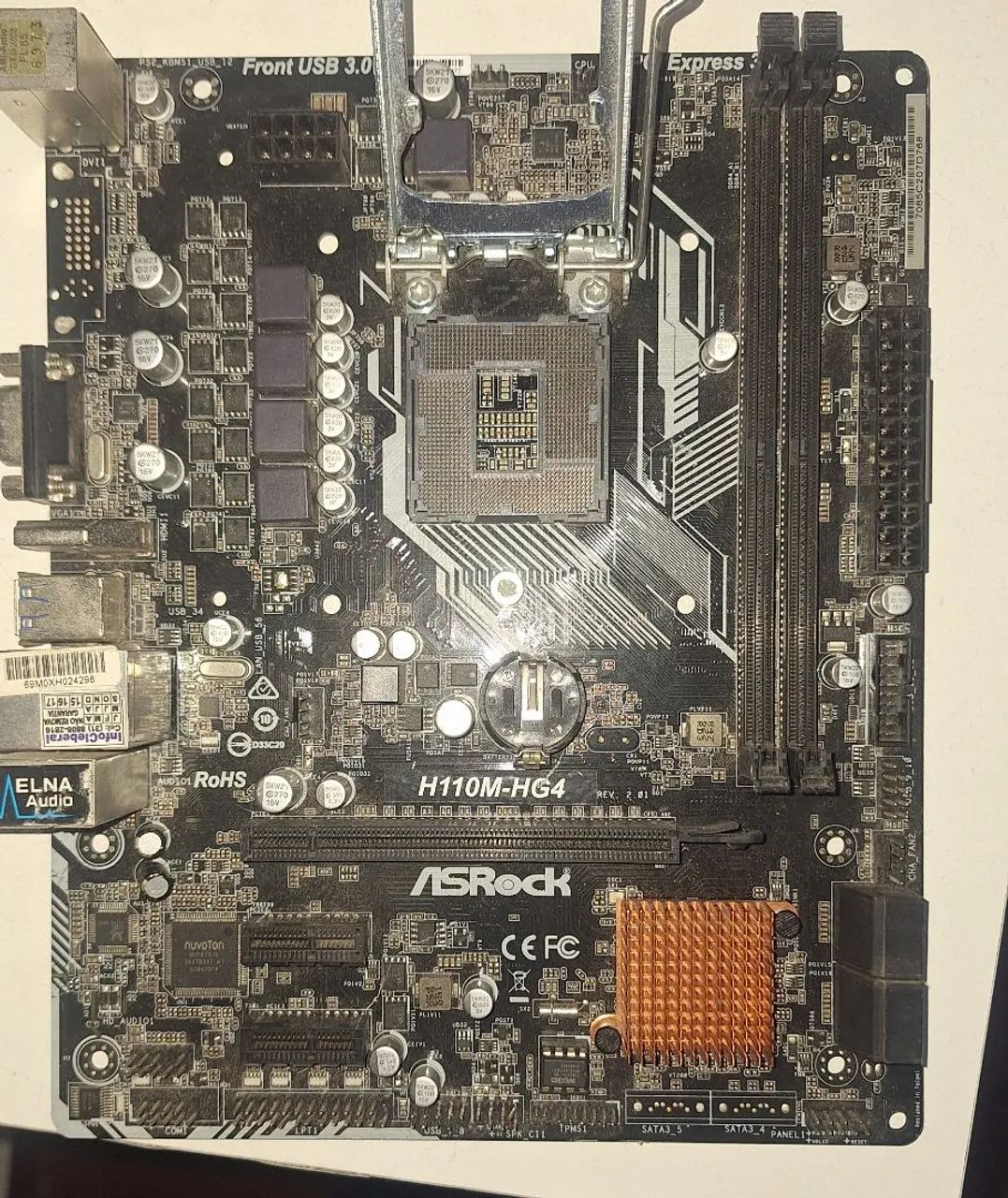 Placa mãe 1151 h110m-HG4 asrock