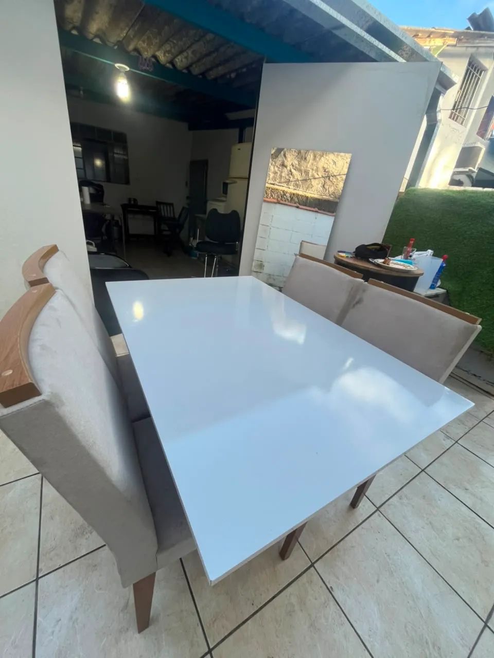 Mesa de jantar com 4 cadeiras  - Foto 2