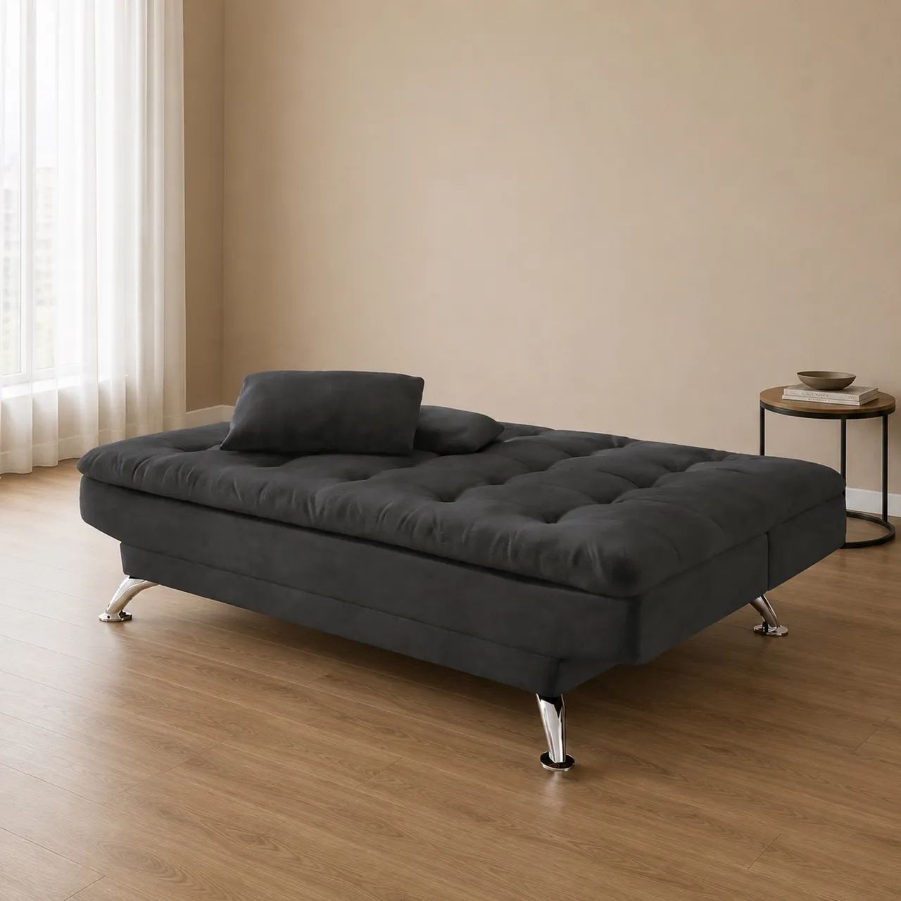 Sofá cama em bom estado - 3 lugares - Foto 3