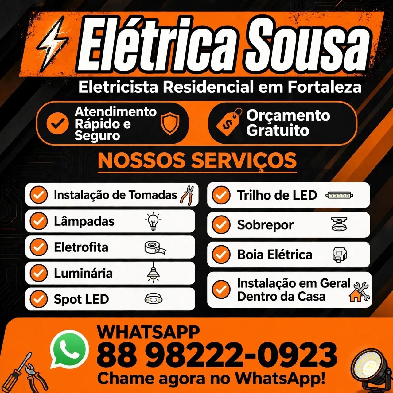 Eletricista na Rua 