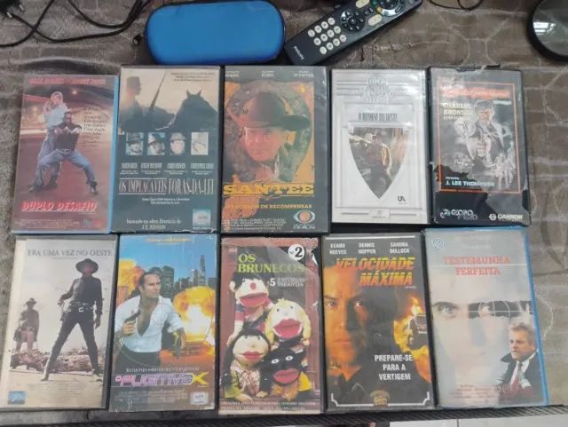 LOTE : FITAS EM VHS ORIGINAIS E EM BOM ESTADO ! - Foto 4
