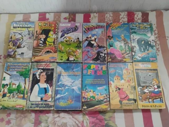 LOTE : FITAS EM VHS ORIGINAIS E EM BOM ESTADO ! - Foto 3