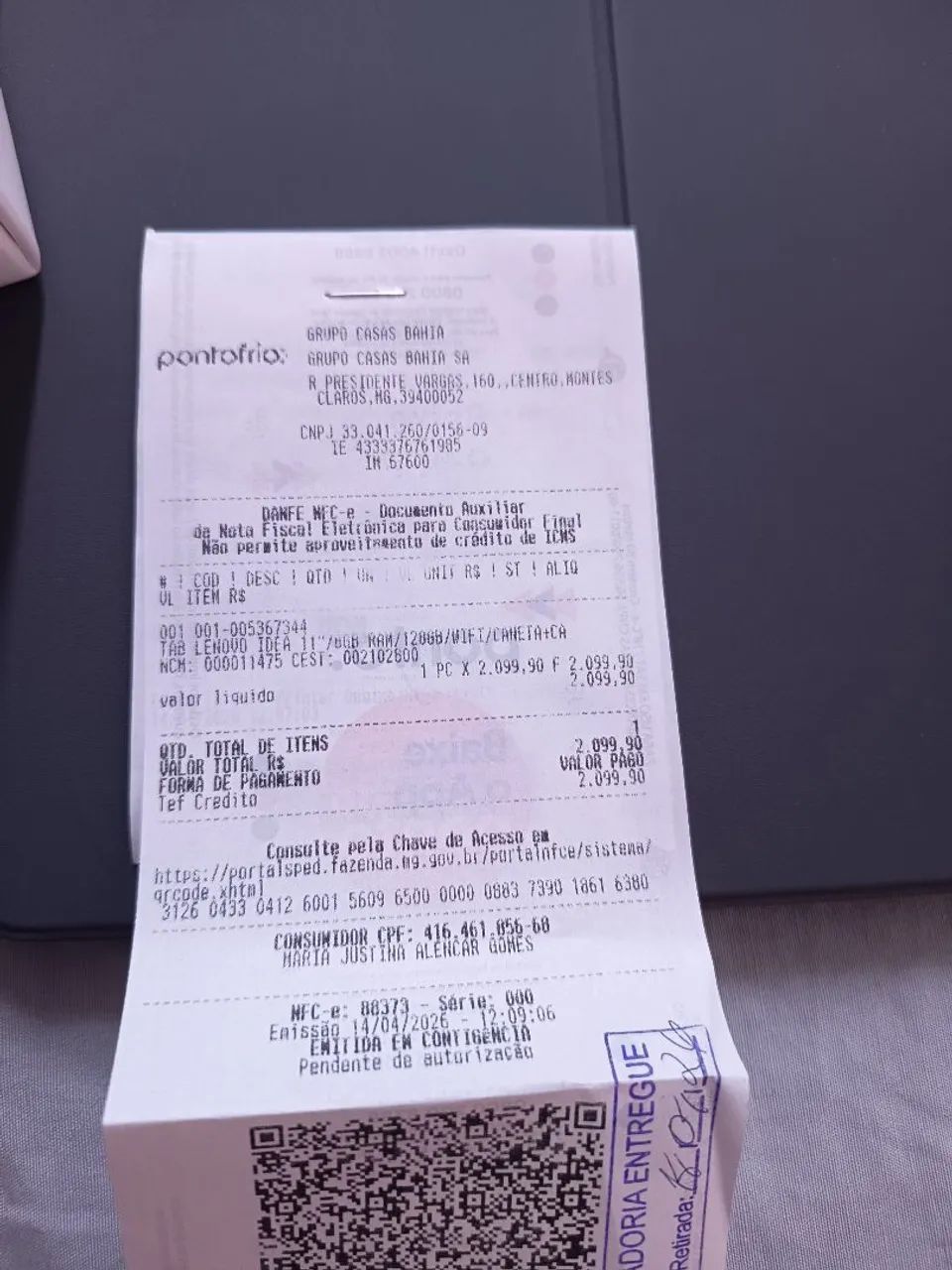 Tablet lenovo Idea tab 8 GB de ram mais 128gb - Foto 5