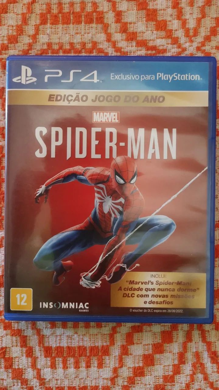 Spiderman ps4 e ps5