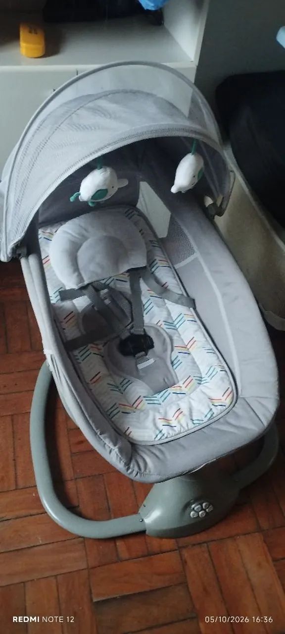 Cadeira de Balanço para bebê automático  - Foto 4
