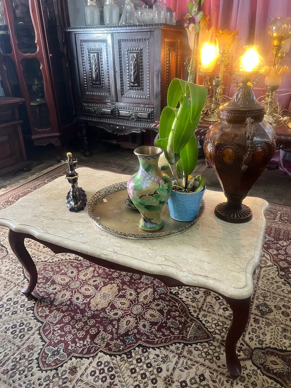 Mesa de centro Luís XV