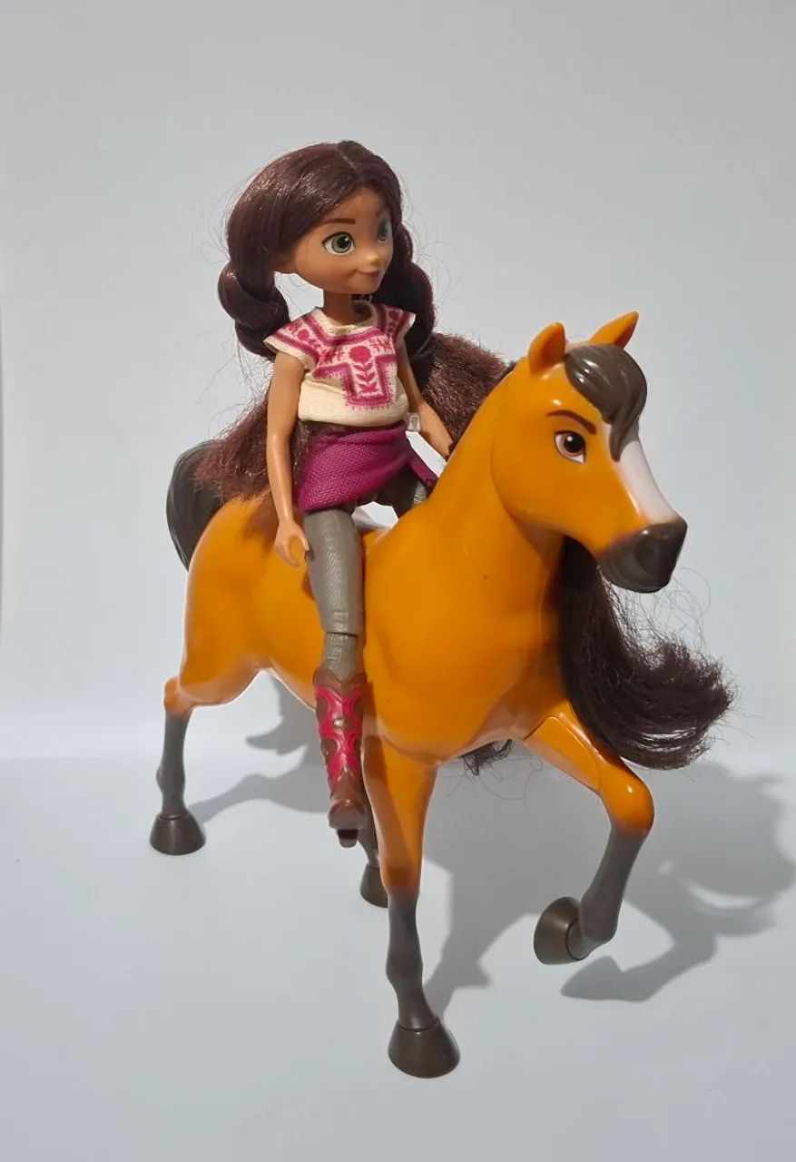 Disney Spirit e Lucky Originais Mattel Spirit Horse - Foto 6