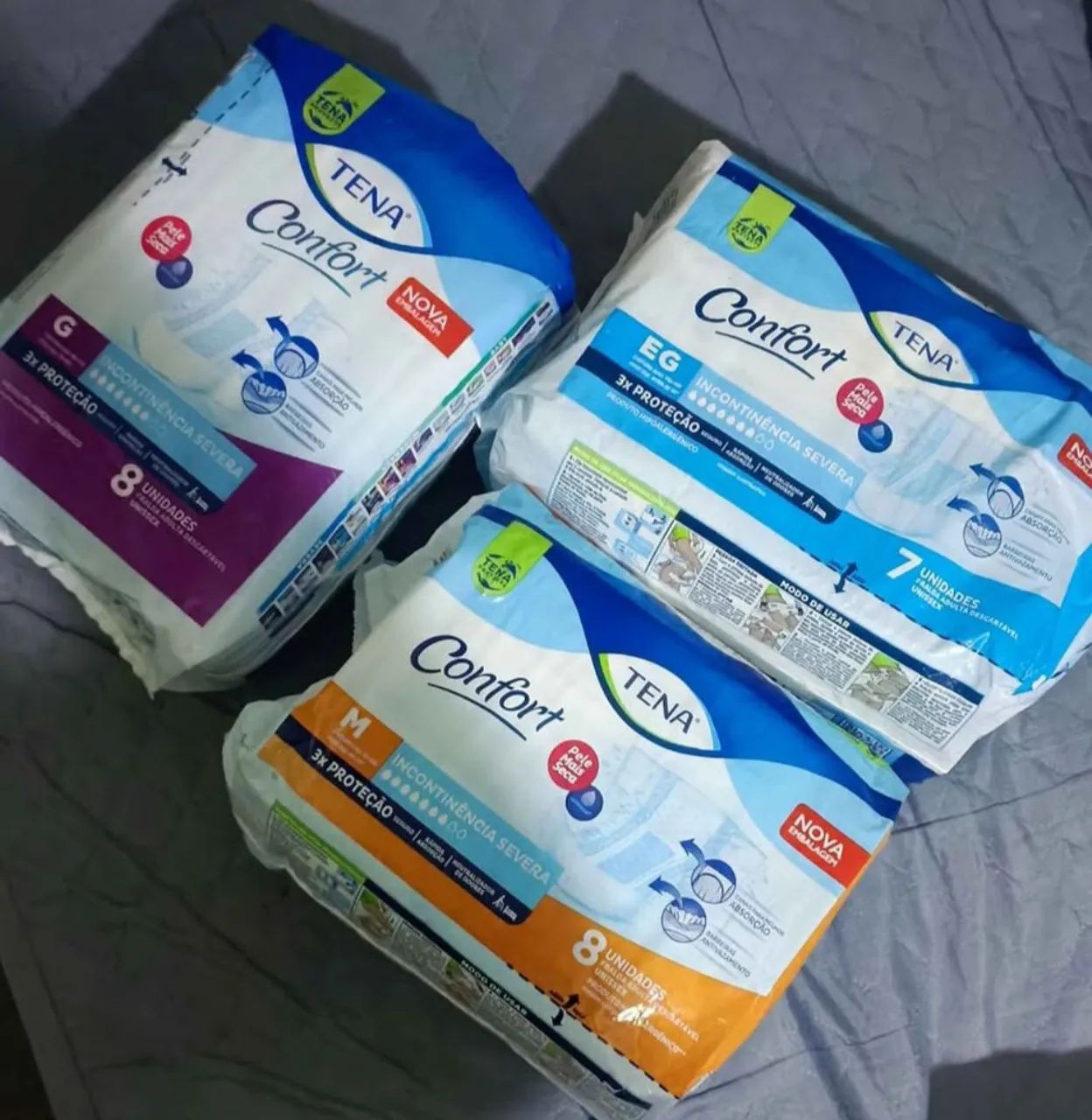 Fraldas Geriátrica M,G,EG - Foto 4