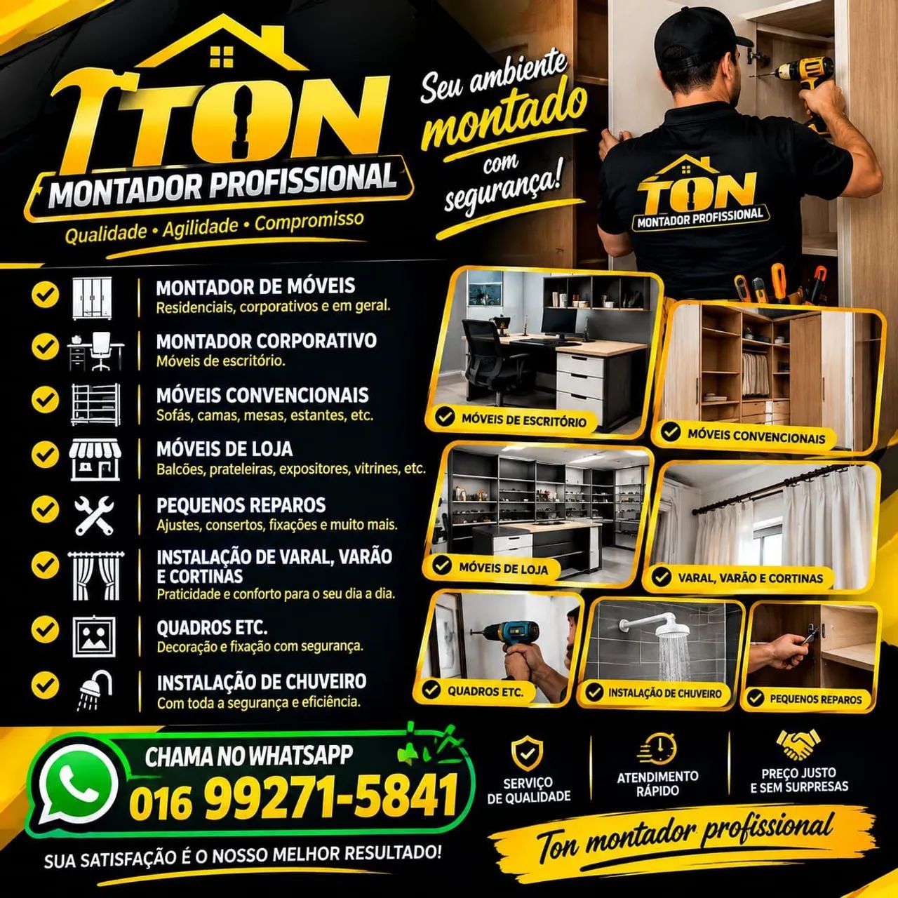 Montador profissional 