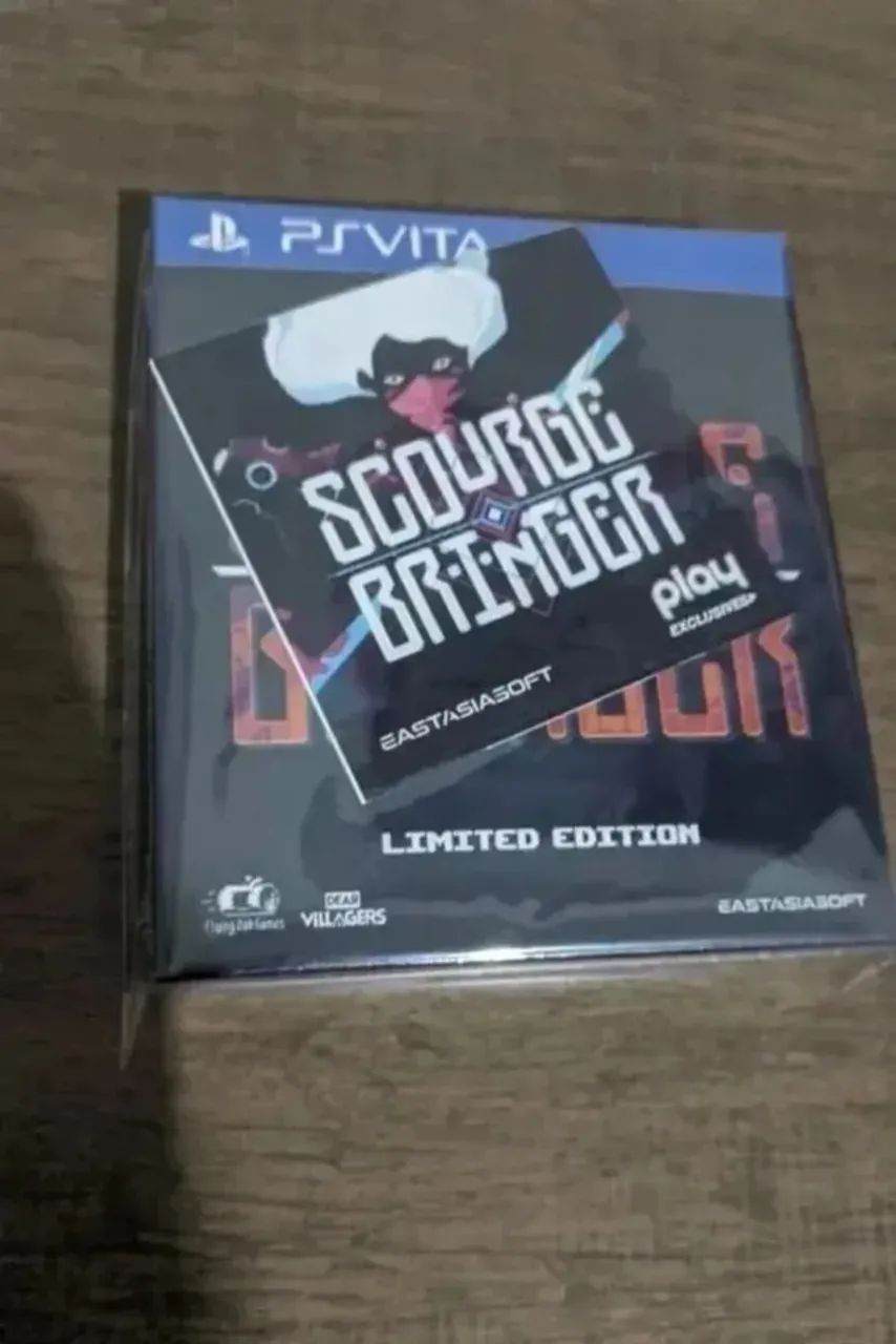Jogo Ps Vita Scourge Bringer Limited Edition Lacrado Psvita