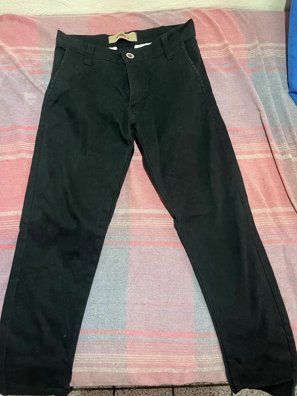 Calça Jeans Preta Masculina - Tamanho 38