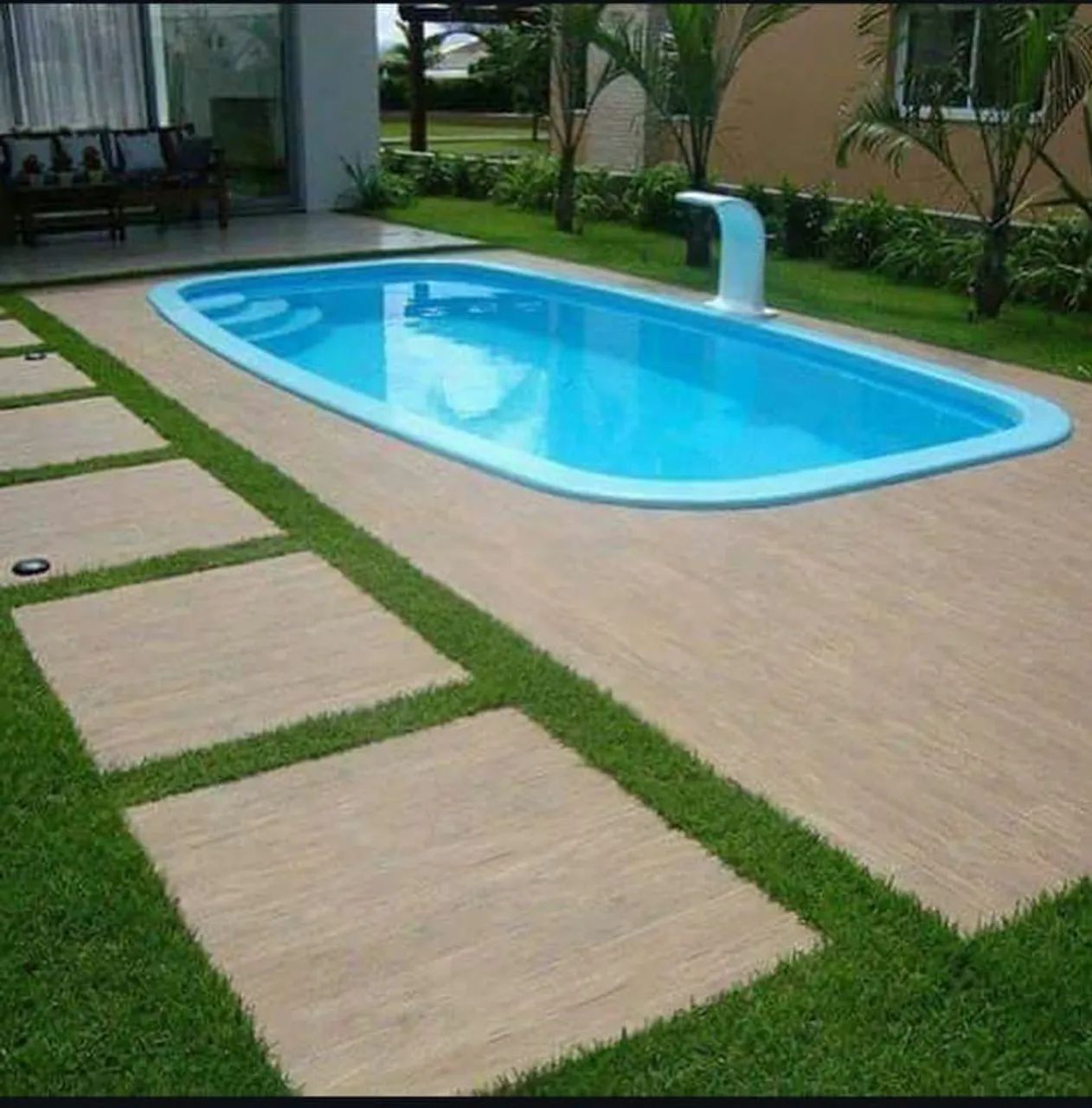 Piscina 6x3 completa e instalada - Foto 4