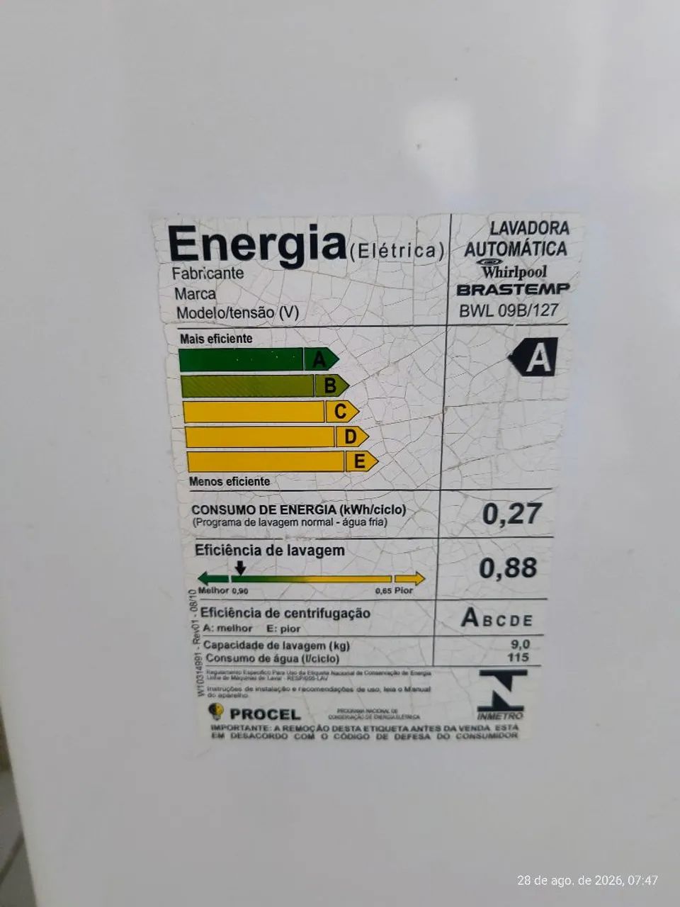 Máquina de lavar  - Foto 2