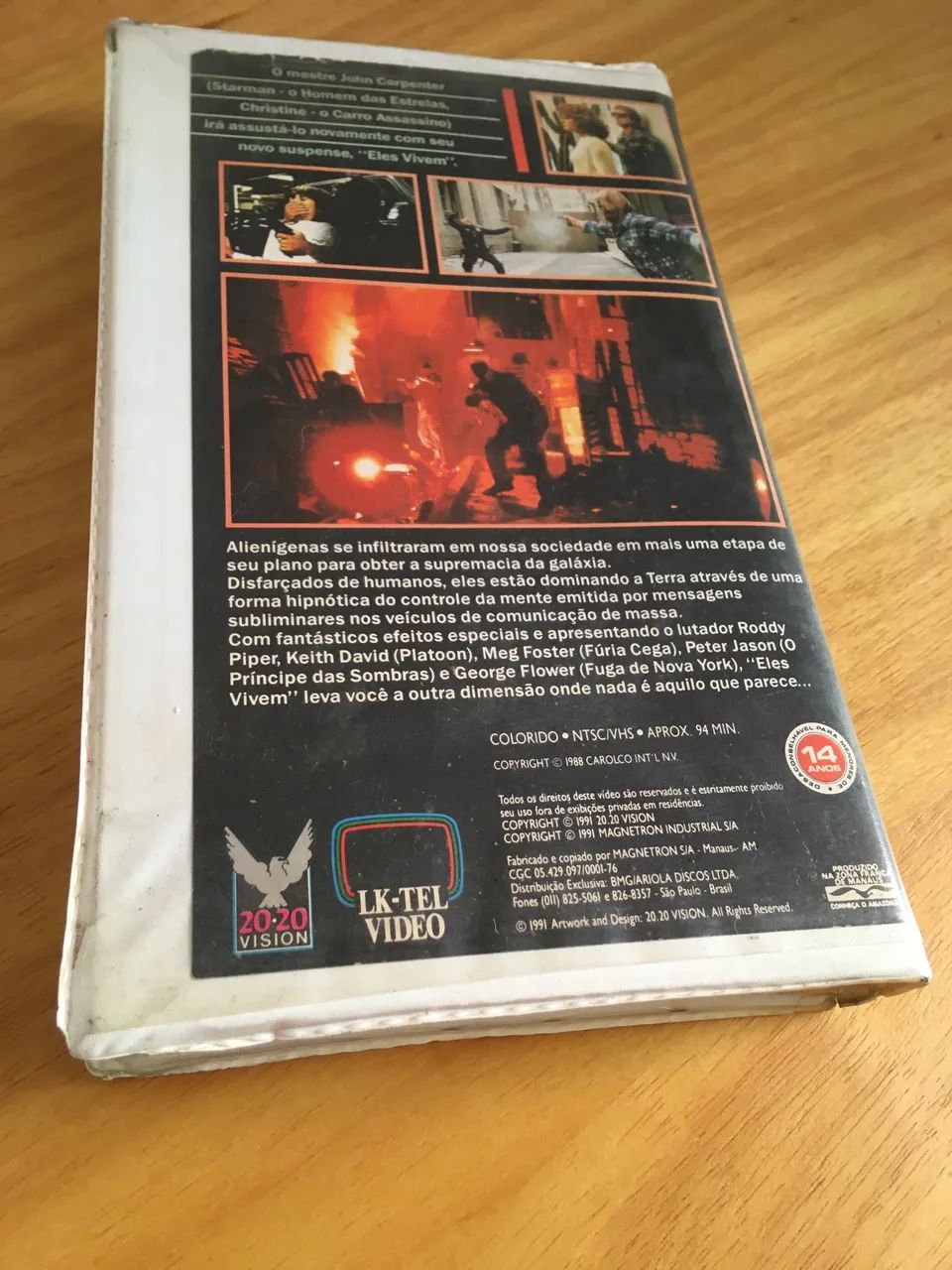Vhs eles vivem john carpenter original  - Foto 2