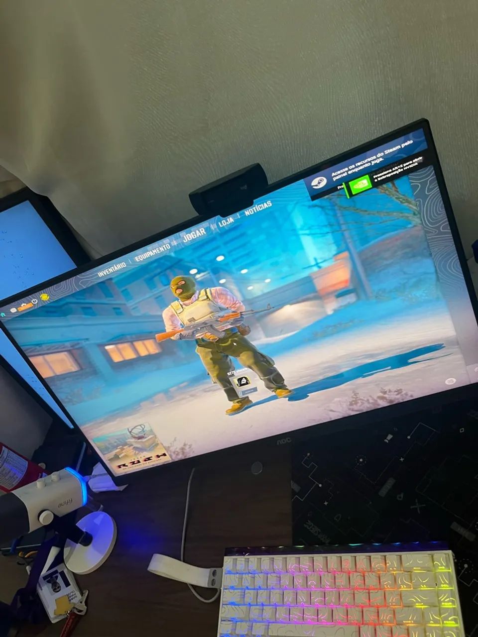 MONITOR AOC 165 HZ 27 POLEGADAS 
