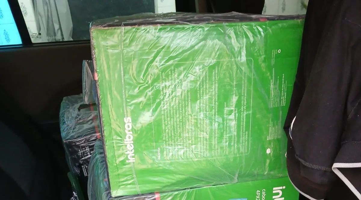 Cabo cat6 e 54 pach cord 2,5 cat6