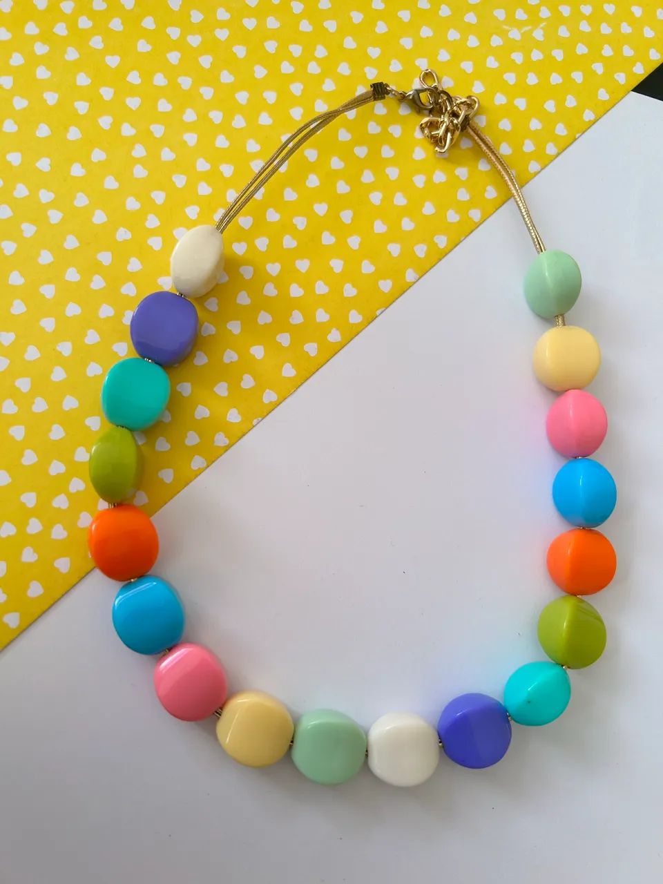 Colar Multicolorido - Acessório de moda