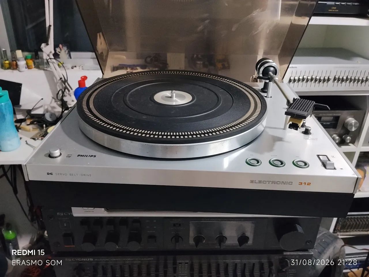 Toca disco Philips geleia 312