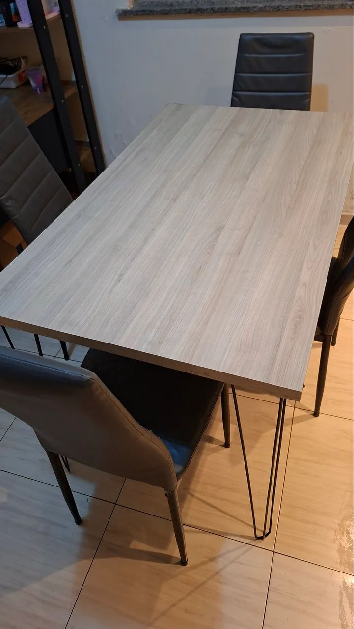 Mesa de jantar com 4 cadeiras  - Foto 4