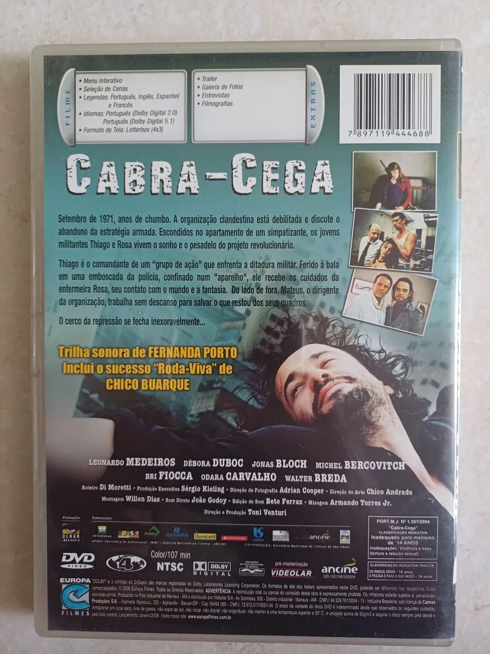 Cabra cega - DVD original - Foto 3