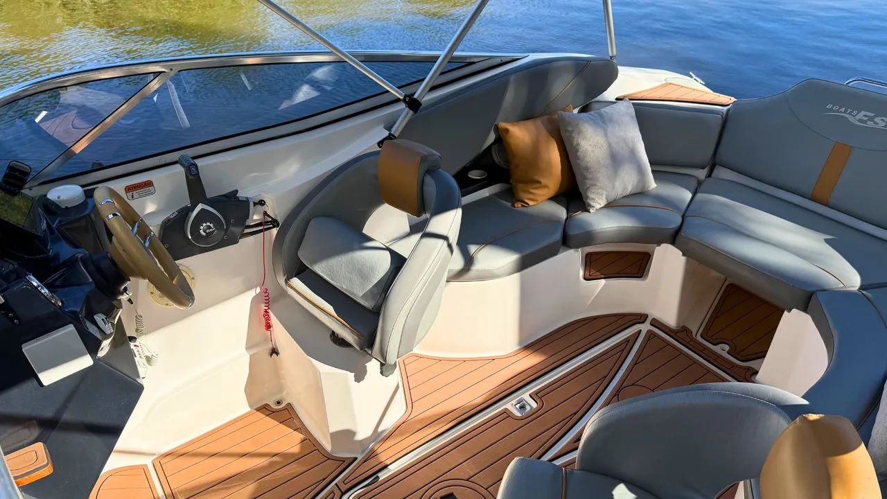 LANCHA CABINADA FS 215 ANO 2019 ZERADA FS YACHTS 21,5 PES  - Foto 5