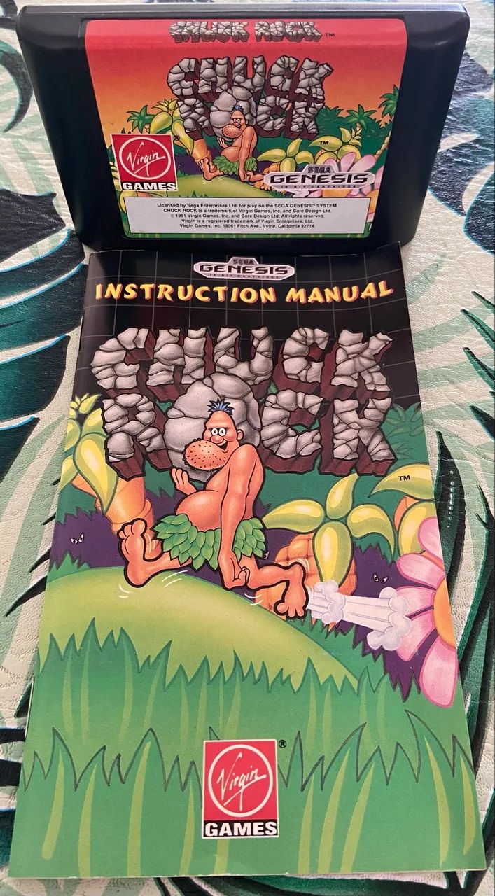 Jogo Mega Drive - Chuck Rock CIB - Foto 3