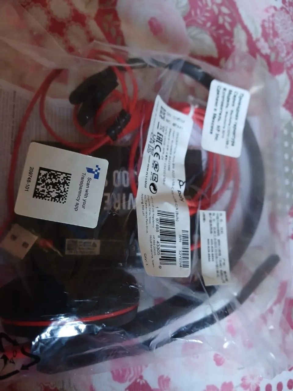 Fone Poly (marca da HP) - Foto 2