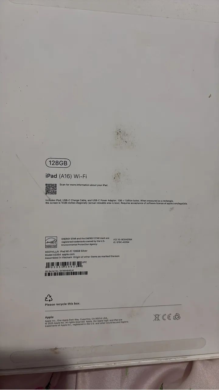 iPad 11ª geração - 128GB - Wi-Fi - Silver - Foto 4