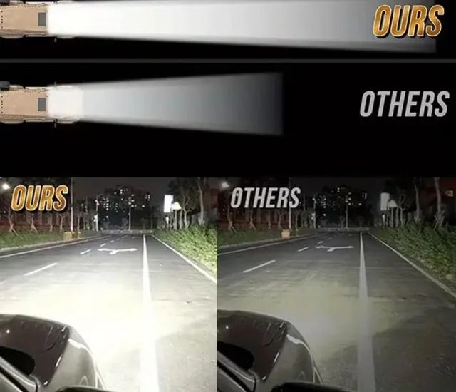 Par de Barras de Luz Automotivas de Alumínio de 6 Polegadas com 24 LEDs - Foto 3