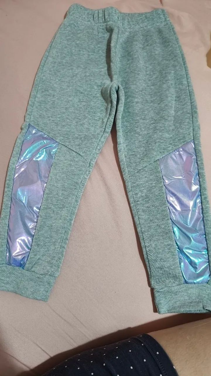 Cal ça moletom infantil novas - Foto 2