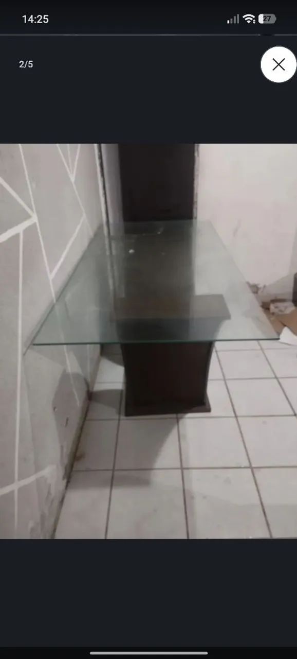 Mesa de vidro  - Foto 2