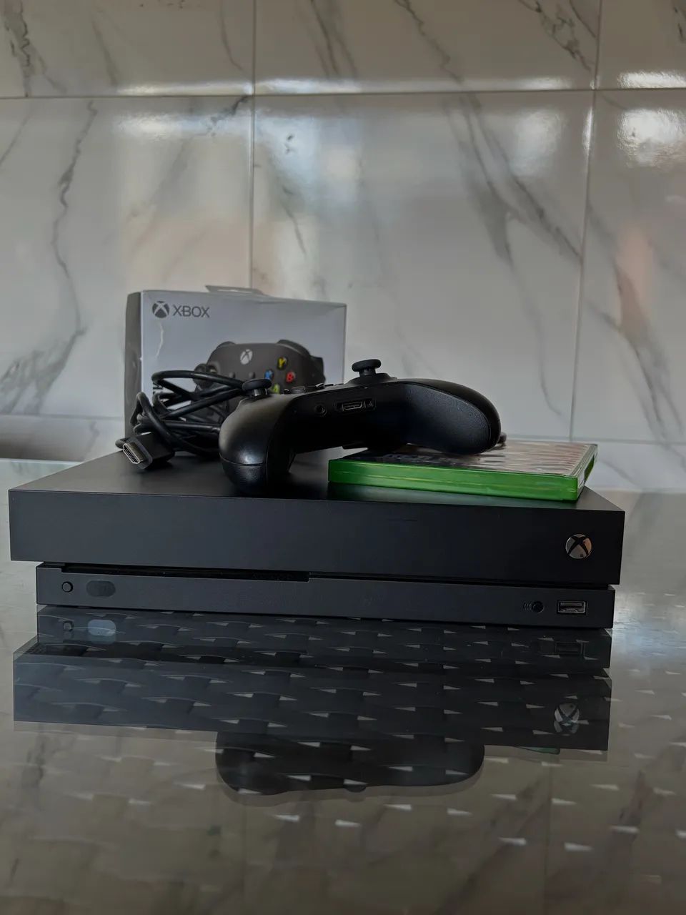 Xbox one X 1TB 4K Ultra Hd Incluindo 2 Jogos que está na descrição.oferta válida até hoje - Foto 3