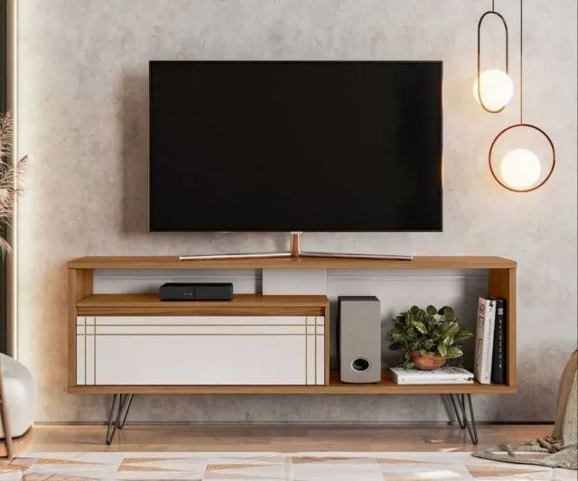 Bancada Rack NT1285 p/ TV até 60" (Dividimos em até 10x Sem Juros)