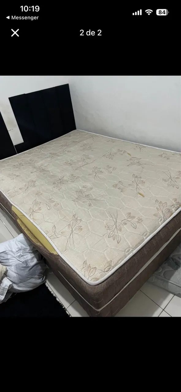 Vende-se cama box casal